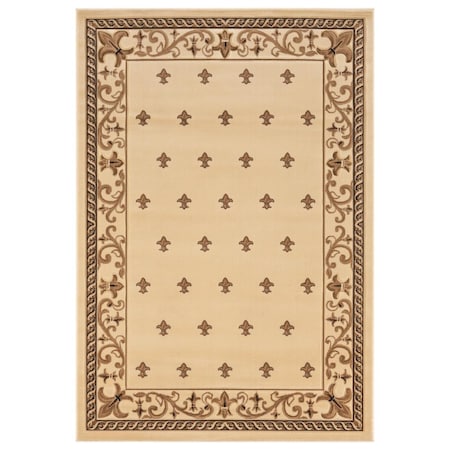 United Weavers Of America 1 ft. 10 in. x 2 ft. 8 in. Bristol Wington Beige Rectangle Accent Rug 2050 11626 24